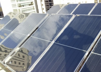 Aquecedor solar de água